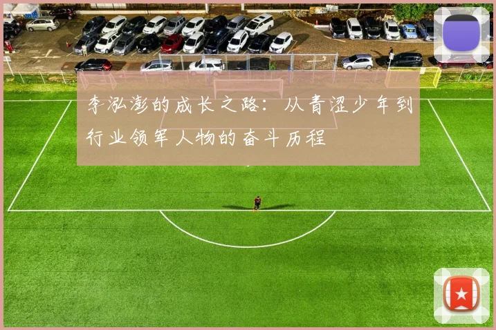 李泓澎的成长之路：从青涩少年到行业领军人物的奋斗历程